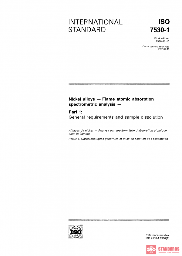 ISO 7530-1:1990 PDF