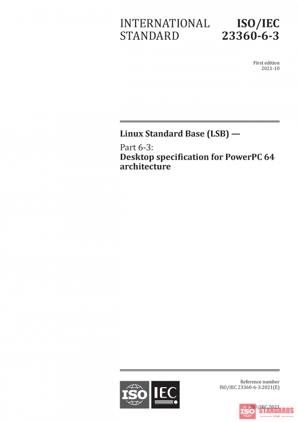 ISO/IEC 23360-6-3:2021 PDF