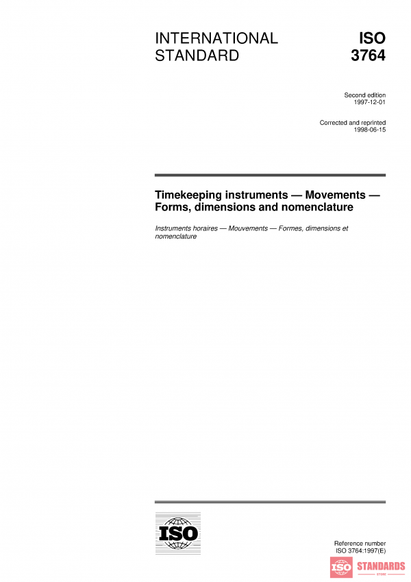 ISO 3764:1997 PDF