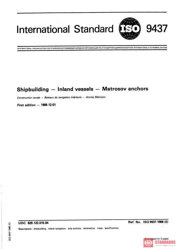 ISO 9437:1986 PDF