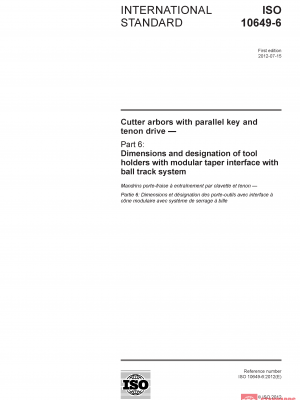 ISO 10649-6:2012 PDF