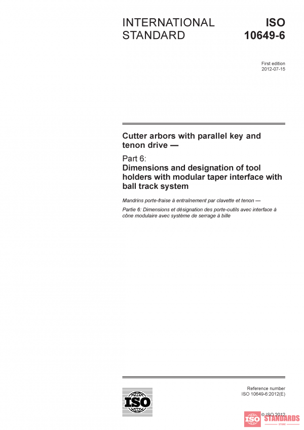 ISO 10649-6:2012 PDF