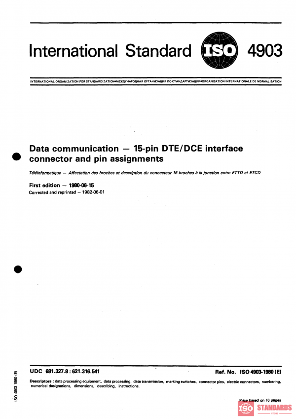 ISO 4903:1980 PDF