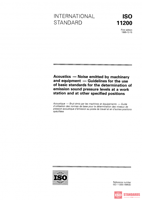 ISO 11200:1995 PDF