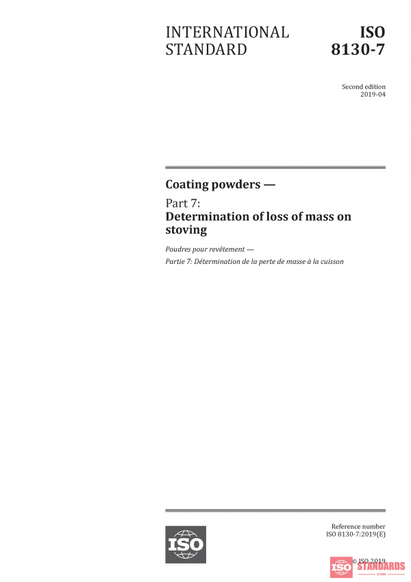 ISO 8130-7:2019 PDF