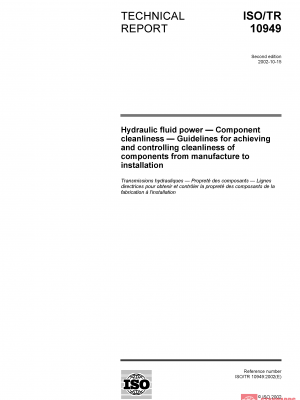 ISO/TR 10949:2002 PDF