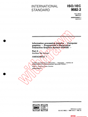 ISO/IEC 9592-2:1989/AMD1:1992 PDF
