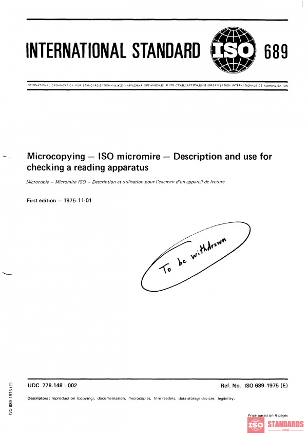 ISO 689:1975 PDF