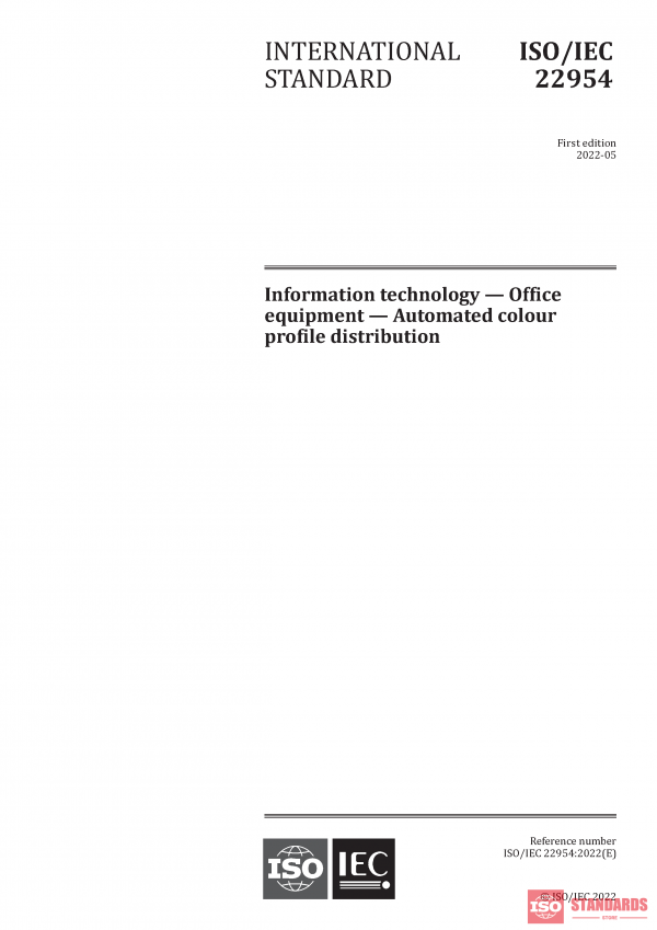 ISO/IEC 22954:2022 PDF