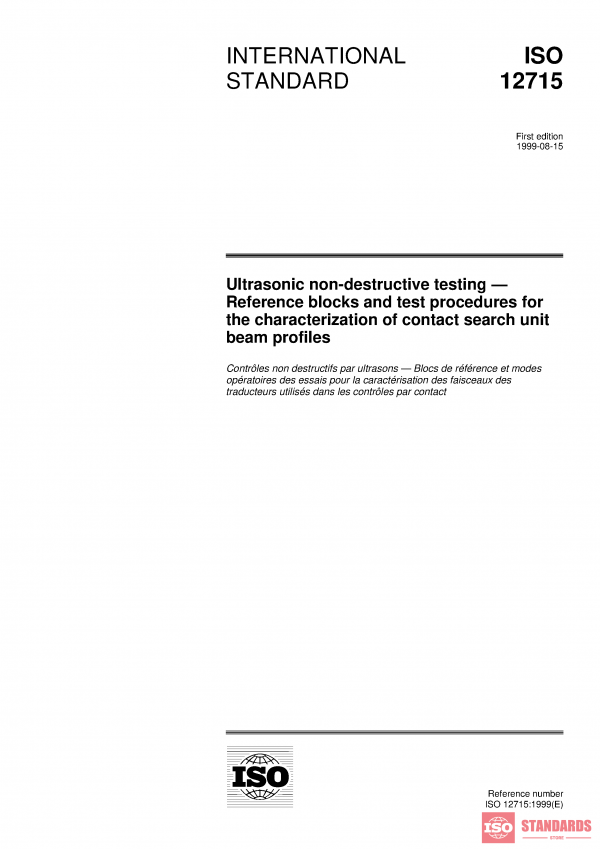 ISO 12715:1999 PDF