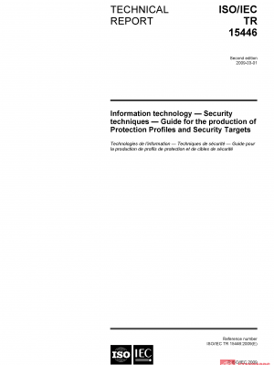 ISO/IEC TR 15446:2009 PDF
