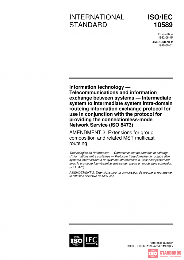 ISO/IEC 10589:1992/Amd 2:1999 PDF