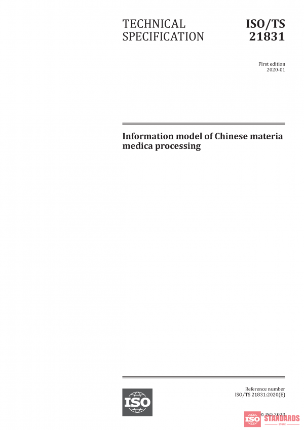 ISO/TS 21831:2020 PDF