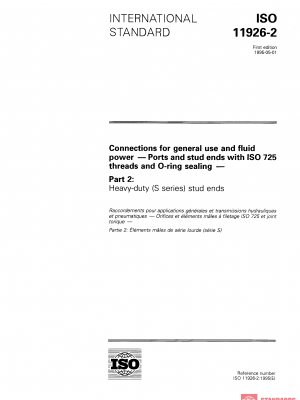 ISO 11926-2:1995 PDF