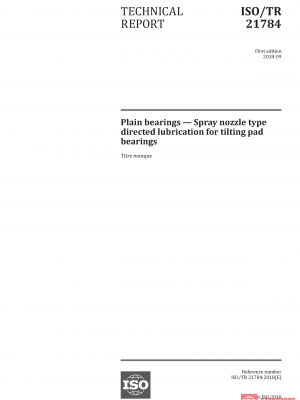 ISO/TR 21784:2018 PDF