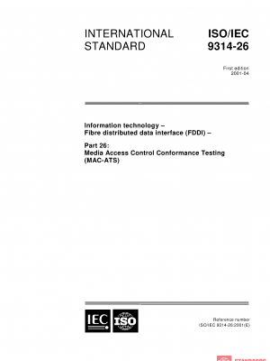 ISO/IEC 9314-26:2001 PDF