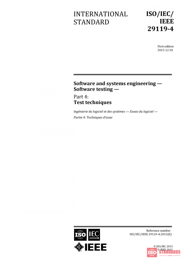 ISO/IEC/IEEE 29119-4:2015 PDF