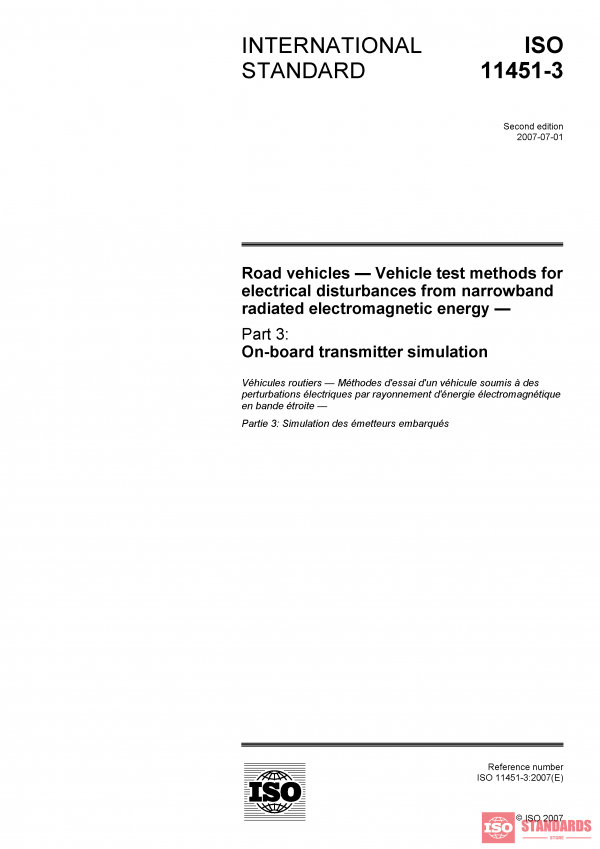 ISO 11451-3:2007 PDF