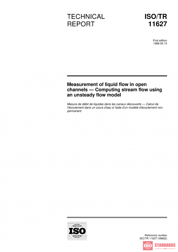 ISO/TR 11627:1998 PDF