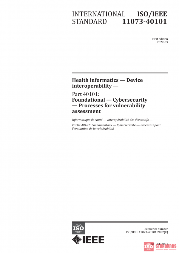 ISO/IEEE 11073-40101:2022 PDF