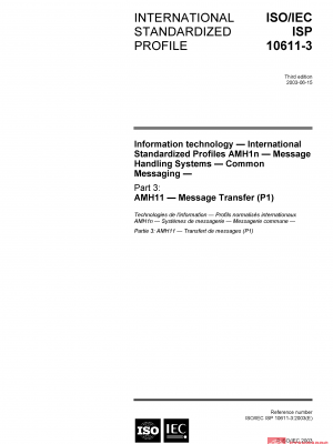 ISO/IEC ISP 10611-3:2003 PDF