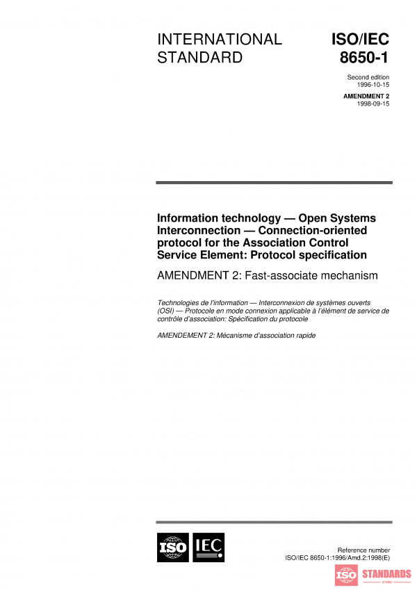 ISO/IEC 8650-1:1996/AMD2:1998 PDF