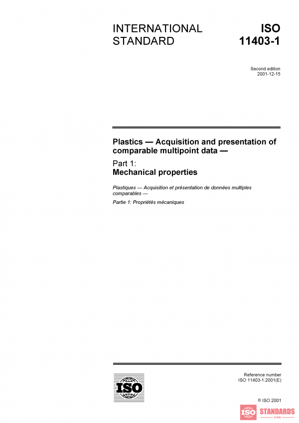 ISO 11403-1:2001 PDF