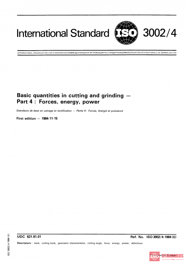 ISO 3002-4:1984 PDF