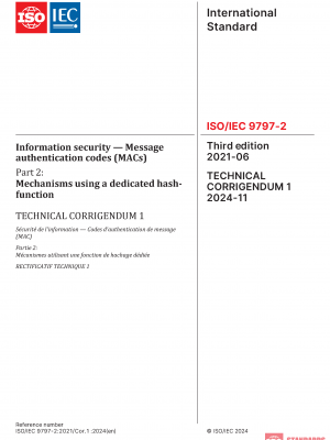 ISO/IEC 9797-2:2021/COR1:2024 PDF