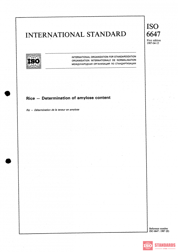 ISO 6647:1987 PDF