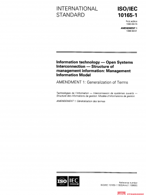 ISO/IEC 10165-1:1993/AMD1:1996 PDF