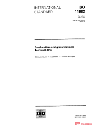 ISO 11682:1993 PDF