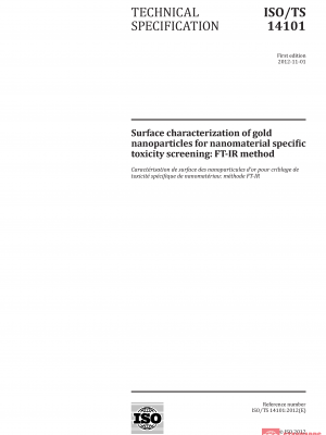 ISO/TS 14101:2012 PDF