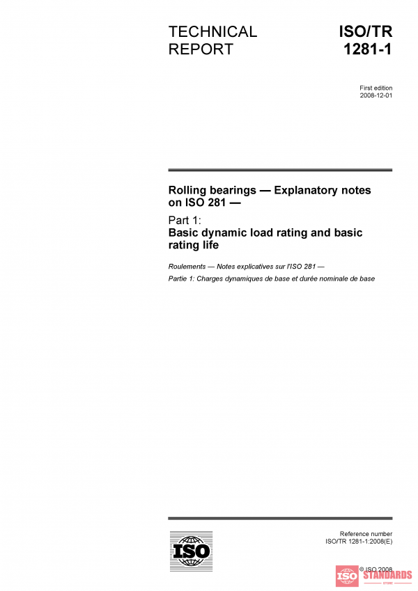 ISO/TR 1281-1:2008 PDF