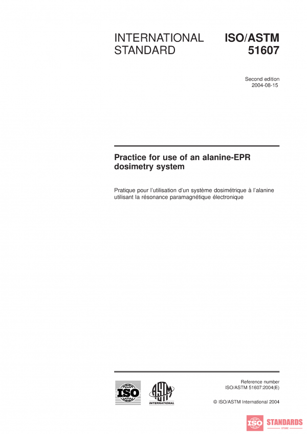 ISO/ASTM 51607:2004 PDF