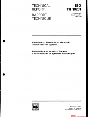 ISO/TR 10201:1991 PDF