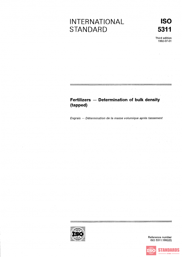 ISO 5311:1992 PDF