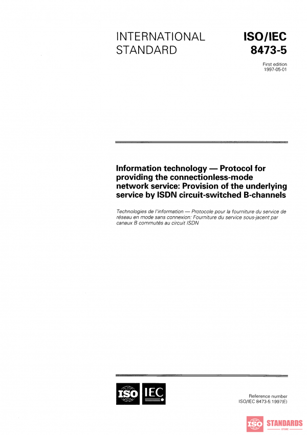 ISO/IEC 8473-5:1997 PDF