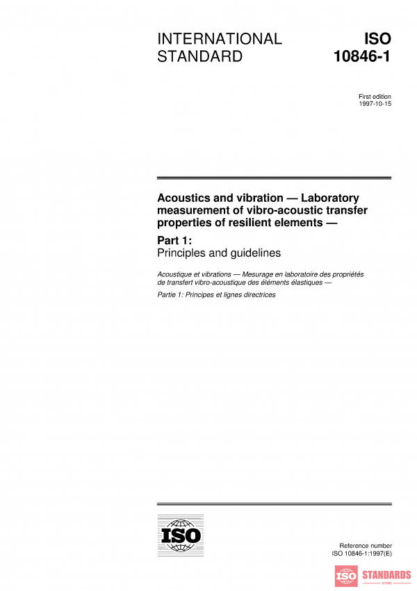 ISO 10846-1:1997 PDF