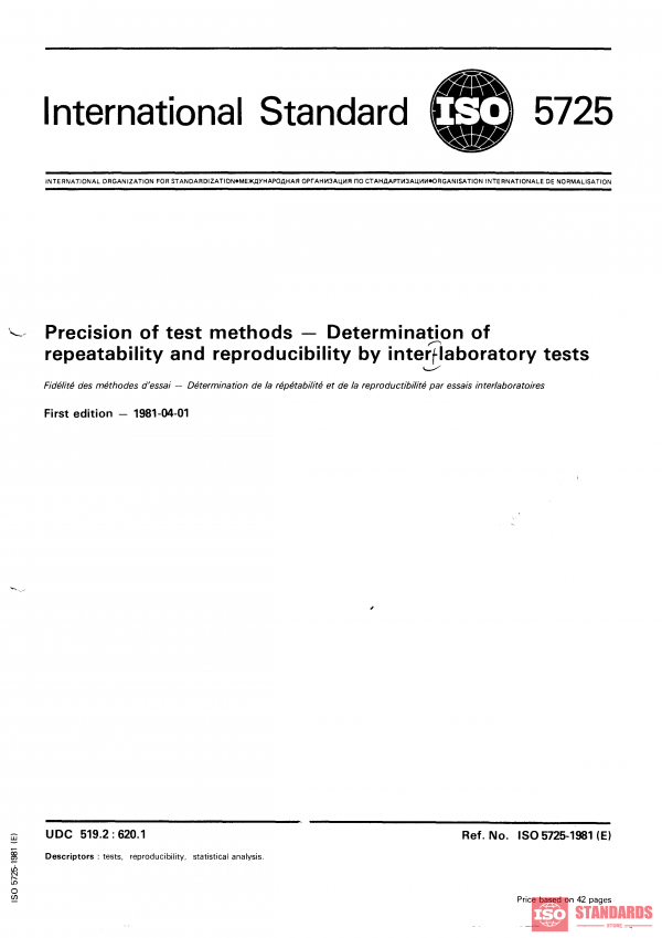 ISO 5725:1981 PDF