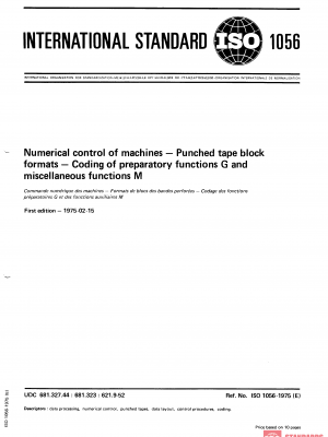 ISO 1056:1975 PDF