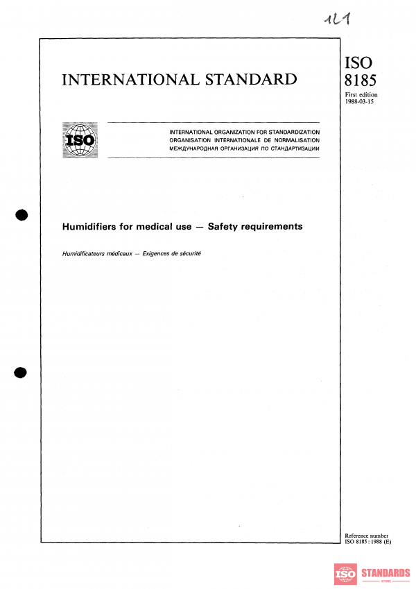 ISO 8185:1988 PDF