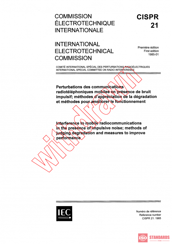 CISPR 21:1985 PDF