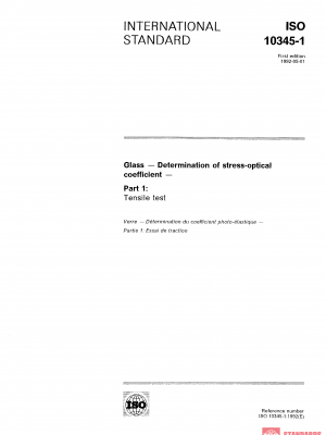 ISO 10345-1:1992 PDF