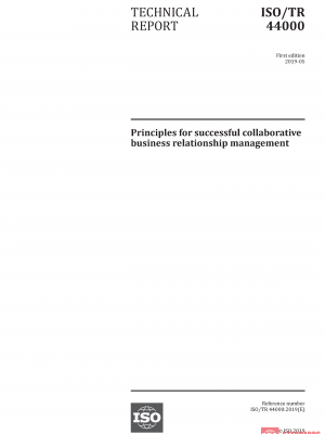 ISO/TR 44000:2019 PDF
