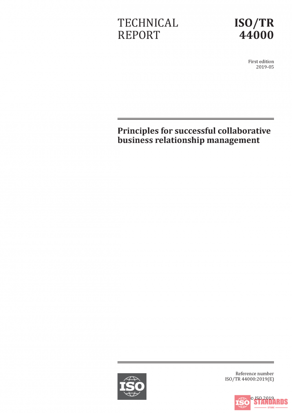 ISO/TR 44000:2019 PDF