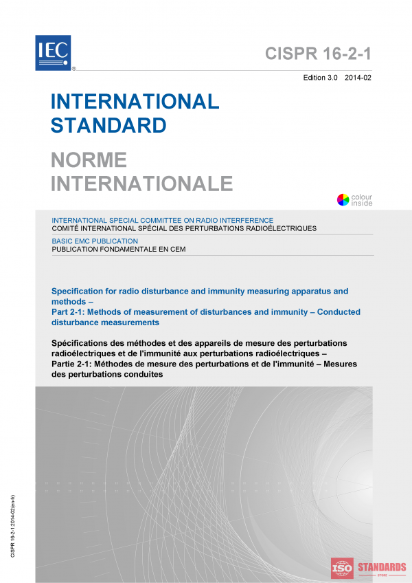 CISPR 16-2-1:2014 PDF