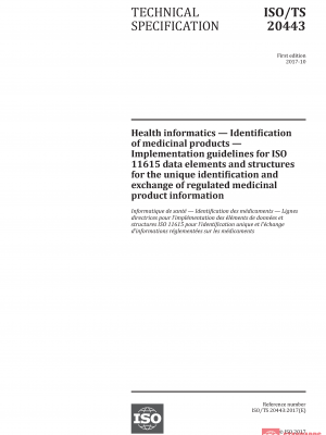 ISO/TS 20443:2017 PDF