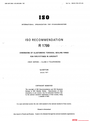 ISO/R 1799:1971 PDF