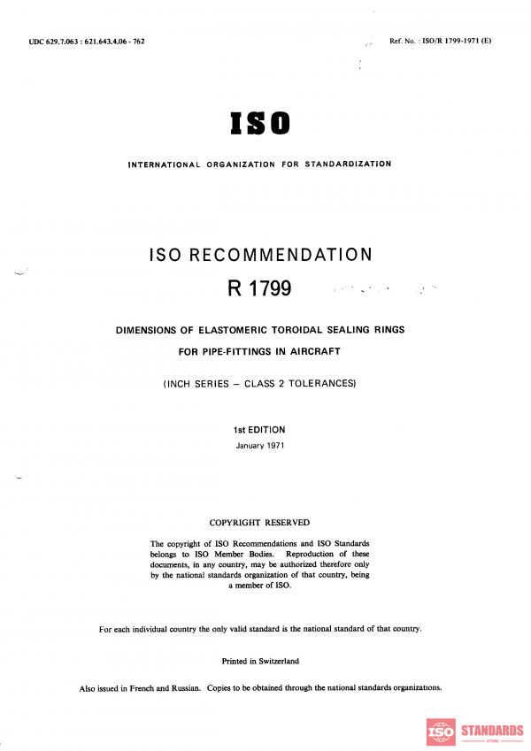 ISO/R 1799:1971 PDF